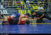 مسابقات کشتی خردسالان استان مرکزی در اراک