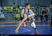 مسابقات کشتی خردسالان استان مرکزی در اراک