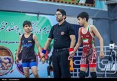 مسابقات کشتی خردسالان استان مرکزی در اراک