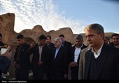 بازدید وزیر میراث فرهنگی از روستای جهانی اصفهک