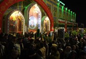 حال و هوای مزار حاج قاسم در شب شهادتش
