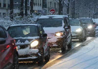 هرج و مرج گسترده در اروپا به دلیل برف و یخبندان شدید