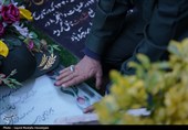 ادای احترام جانشین کل سپاه به مقام شهید سلیمانی در گلزار شهدای کرمان
