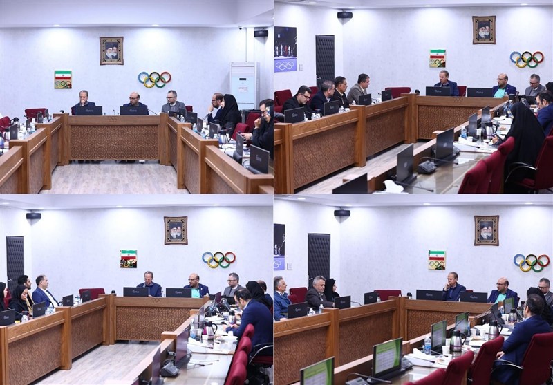 نشست مشترک مسئولان کمیته المپیک با 4 فدراسیون