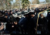 مراسم خاکسپاری سعید پیردوست