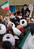 دیدار مردم قم با رهبر معظم انقلاب