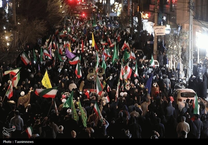 اخبار قم , اغتشاشات ایران , راهپیمایی , 