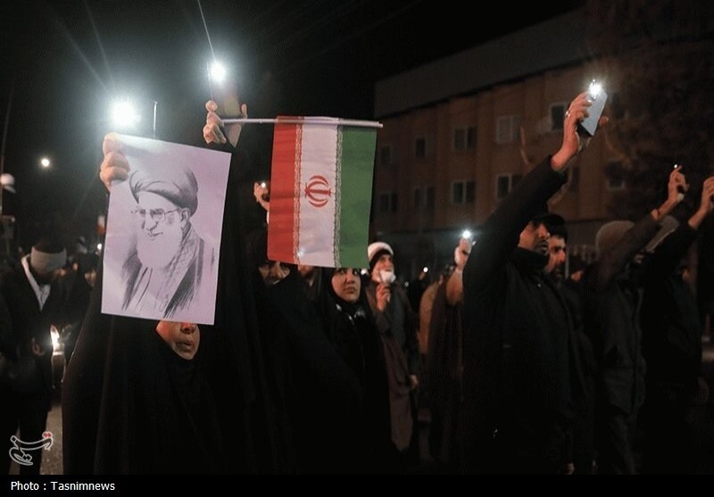 اخبار قم , اغتشاشات ایران , راهپیمایی , 