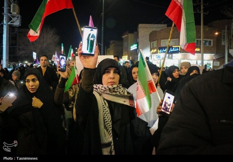 اغتشاشات ایران , راهپیمایی , اخبار قم , 