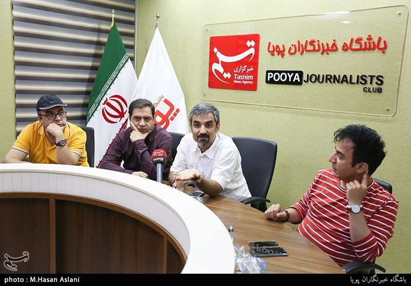 حضور عمو گ در باشگاه خبرنگاران پویا