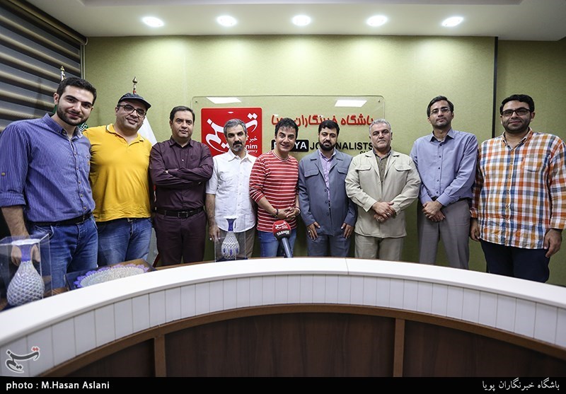 حضور عمو گ در باشگاه خبرنگاران پویا
