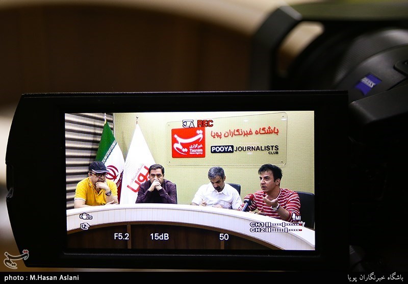 حضور عمو گ در باشگاه خبرنگاران پویا